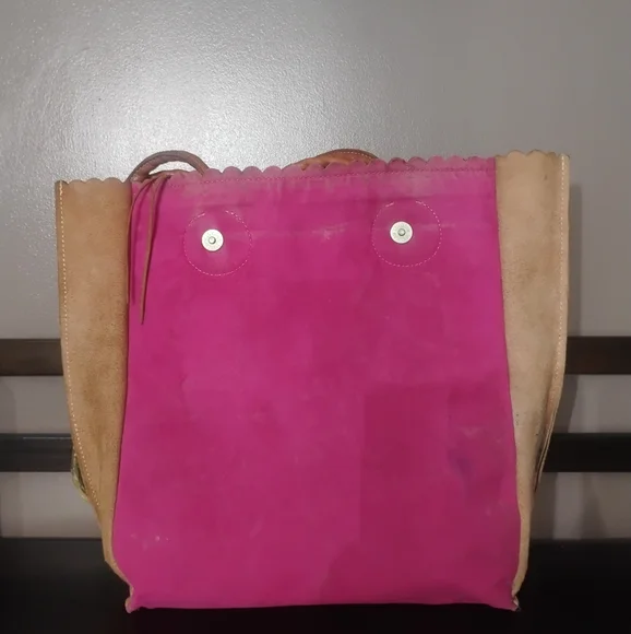 Patricia Nash Cut Out Tooling Cavo Collection Tote in Cinnamon Leather - Picture 12 of 16